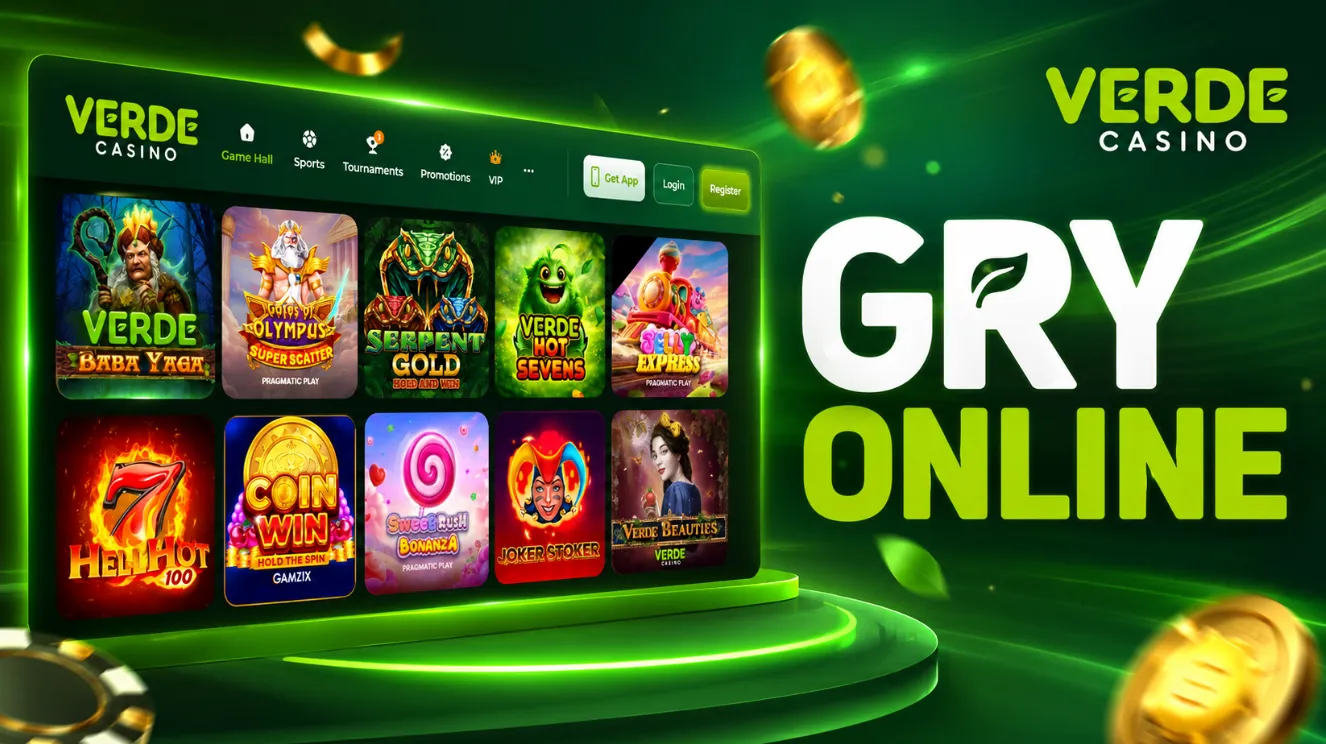 Gry online dostępne w Casino Verde