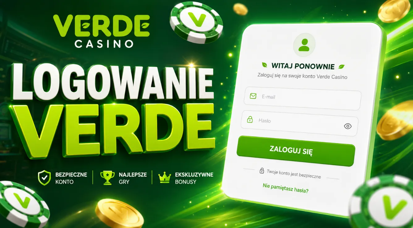 Jak działa logowanie do Verde Casino