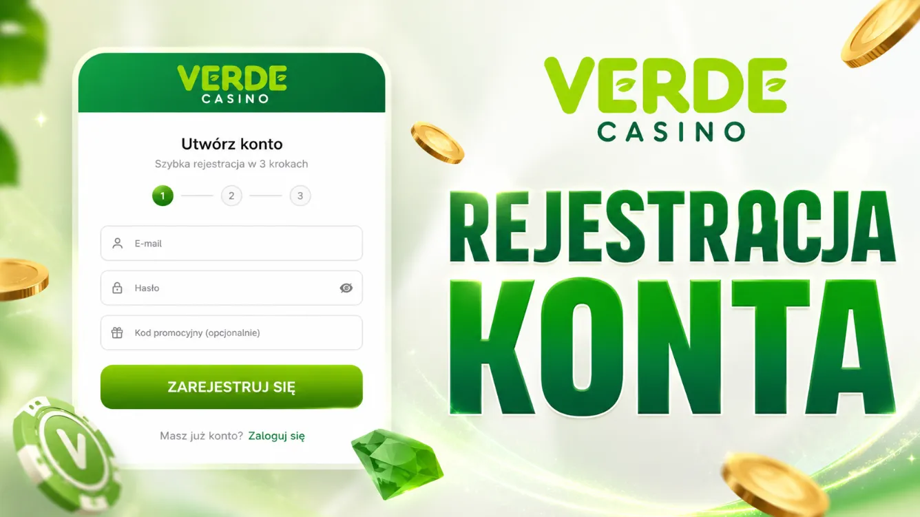 Rejestracja konta w Verde Casino krok po kroku